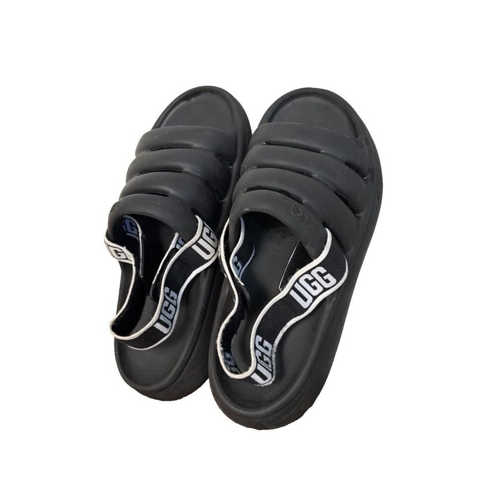 UGG Women's Black Slingback Slide Sandals Comfort Casual Size 8